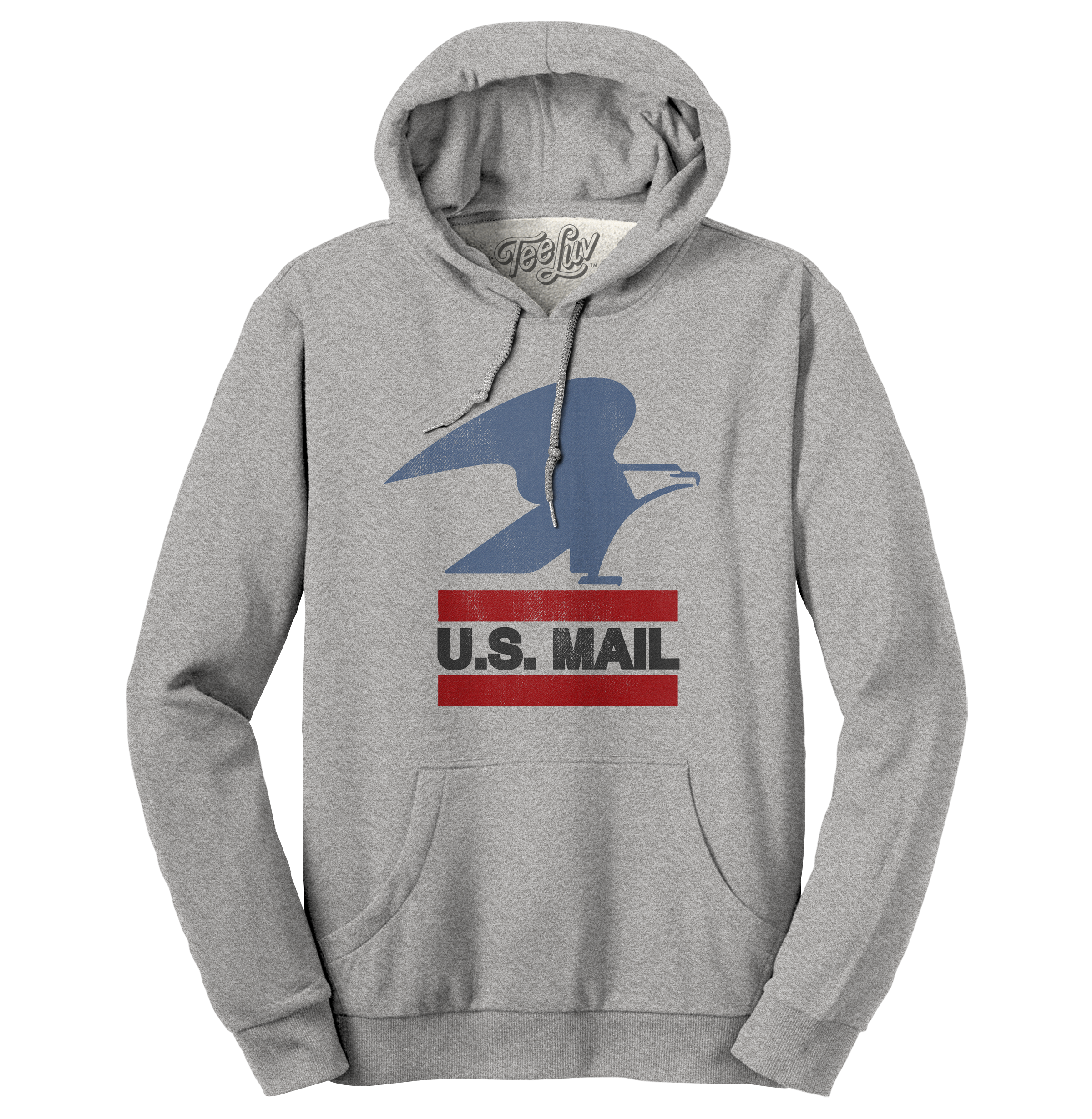 USPS U.S. Mail Eagle Hooded Sweatshirt - Gray